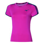 Mizuno Kleding Mizuno Frontier T-shirt Dames-Pink