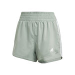 adidas Kleding adidas Pacer Woven High-Rise Shorts Dames-Salie,Wit