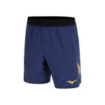 Mizuno Kleding Mizuno Frontier 8in Amplify Shorts Heren-Blauw