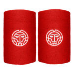 BIDI BADU Tenniskleding BIDI BADU Cody Code Move Zweetband Unisex - rood, wit