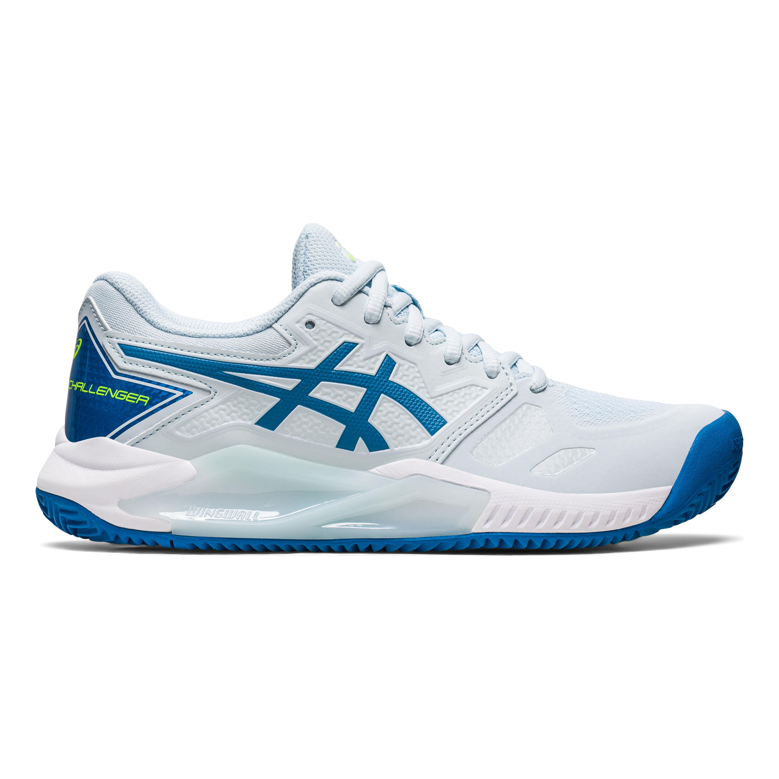 Gel Challenger 13 Gravelschoen Dames Lichtblauw Blauw