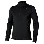 Mizuno Kleding Mizuno Active Warmalite Half Zip Hardloopshirt Heren-Zwart