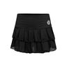 Crew Pleated Rok Dames-Zwart