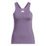 Y Tanktop Dames-Paars,Wit