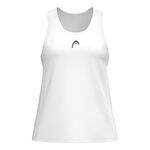 HEAD Kleding HEAD Club 25 Tech Tanktop Dames-Wit