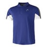Club 22 Tech Polo Heren-Blauw,Wit