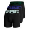 Essential Micro Boxershort Verpakking 3 stuks Heren - zwart, mint