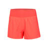 Flex Woven 2in1 Shorts Dames - koraal, 