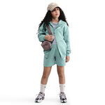 Nike Kleding Nike Club Fleece Oversized Full-Zip Sportjas Meisjes-Salie