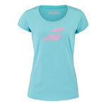 Babolat Babolat Exercise Flag T-shirt Dames - blauw, 