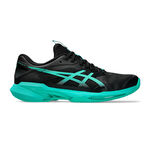 ASICS ASICS Solution Speed FF 4 Gravelschoen Heren - zwart, turkoois