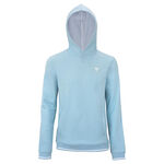 Tecnifibre Sweater met capuchon Tecnifibre TEAM TERRY HOODIE SAGE Sweater met capuchon Unisex-lichtblauw