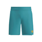 BIDI BADU Kleding BIDI BADU Melbourne 2025 Shorts Jongens-Petrolblauw,Oranje