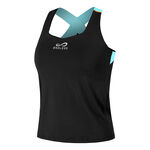 Endless Kleding Endless Cross Tanktop Dames-Zwart,Blauw