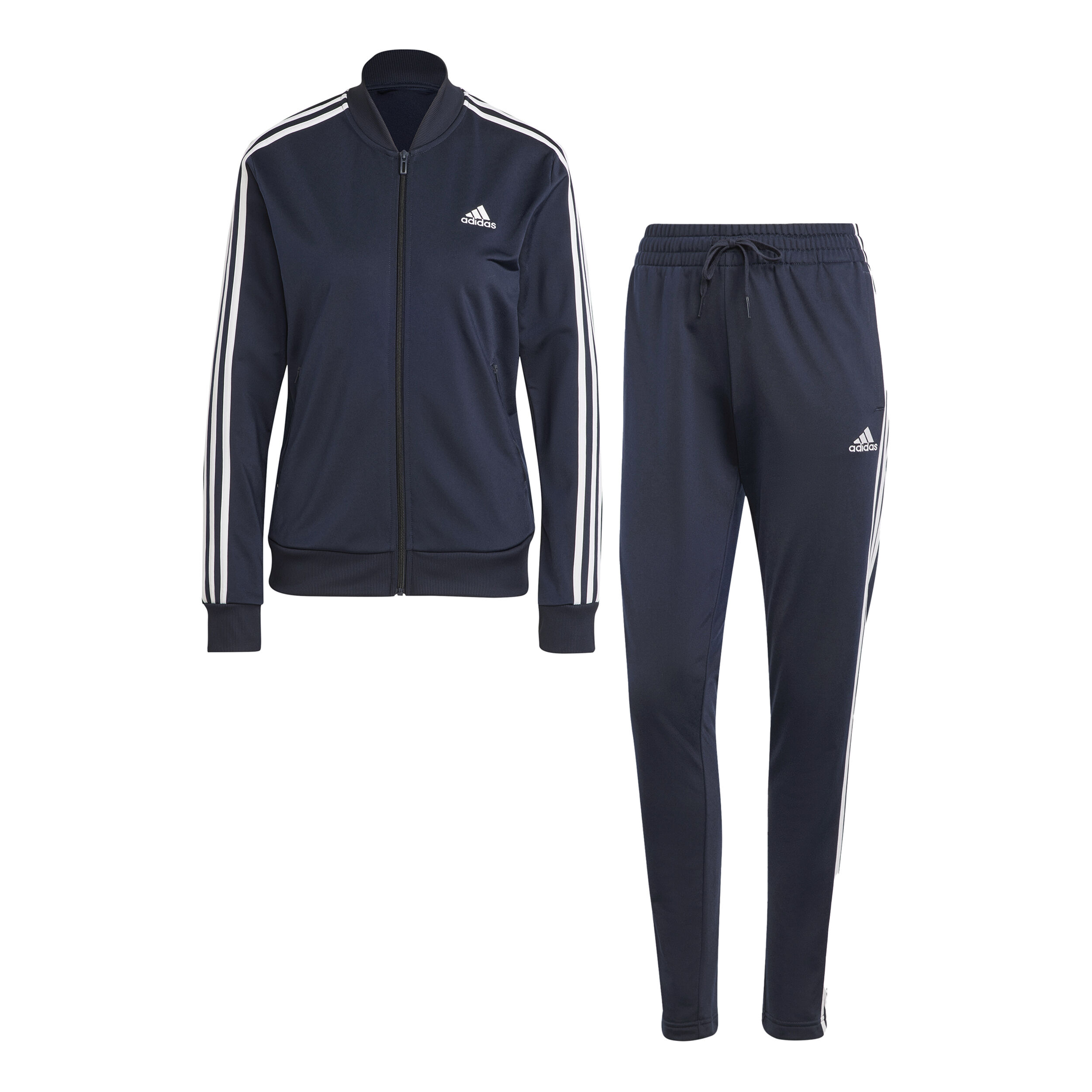 Buy adidas 8 Stripes Trainingspak Dames Donkerblauw Wit online Tennis Point BE