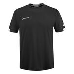 Babolat Kleding Babolat Play Crew Neck T-shirt Heren-Zwart