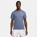 Nike Tanktop Nike Court Dri-Fit Advantage T-shirt Heren-Blaugrau