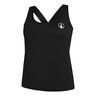 Serve & Volley 2.0 Tanktop Dames-Zwart