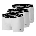 Nike Kleding Nike Everyday Stretch Trunk Boxershort Verpakking 3 stuks Heren - wit, zwart
