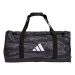 adidas adidas Linear Camo Sporttas-Donkergrijs