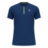 X-Alp Trail Crew Neck Hardloopshirt Heren - donkerblauw, 