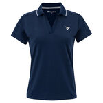 Tecnifibre Polo Tecnifibre W. TEAM TECH POLOWHITE Polo Dames-donkerblauw