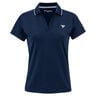 W. TEAM TECH POLOWHITE Polo Dames-donkerblauw