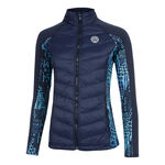 BIDI BADU Kleding BIDI BADU Dania Tech Down Trainingsjack Dames-Donkerblauw,Lichtblauw