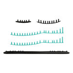 HEAD Toebehoren voor rackets HEAD Prestige Boom Team 2024 Set Snaarbeschermers-Zwart,Groen