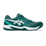 ASICS Tennisschoenen ASICS Gel-Dedicate 8 Gravelschoen Heren - petrolblauw, turkoois