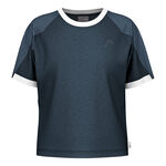 HEAD Kleding HEAD Play Tech T-shirt Dames-Donkerblauw
