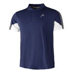 HEAD Kleding HEAD Club 22 Tech Polo Heren-Donkerblauw,Wit