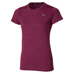Mizuno Kleding Mizuno Core Impulse Hardloopshirt Dames-paars