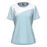 Tie-Break T-shirt Dames - lichtblauw, wit