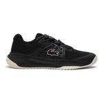 Lacoste Tennisschoenen Lacoste Power Serve Allcourt Schoen Dames-Zwart,Crème