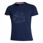 BIDI BADU Kleding BIDI BADU Heshima Lifestyle Tee T-shirt Dames - donkerblauw, veelkleurig