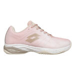 Lotto Tennisschoenen Lotto Mirage 300 III Gravelschoen Dames-Wit,Abrikoos