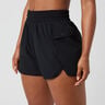 Borg Loose Shorts Dames-Zwart