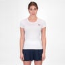 Crew T-shirt Dames-Wit