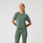 Bj&ouml;rn Borg T-shirt Bj&ouml;rn Borg Studio Soft Cropped T-shirt Dames - salie