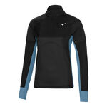 Mizuno Kleding Mizuno Hybrid Longsleeve Dames-Zwart