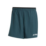 adidas Kleding adidas Terrex MT Light 5in Hardloopshorts Heren-Groen