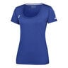 Play Cap Sleeve T-shirt Meisjes-Donkerblauw,Wit