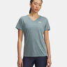 Tech Twist T-shirt Dames - blaugrau, 