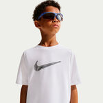 Nike T-shirt Nike Dri-Fit Multi  T-shirt Jongens-wit
