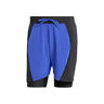 Short & Tight 6in Shorts Heren-Blauw,Zwart