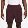 Court Dri-FIT Advantage 6in Shorts Heren - donkerrood, wit