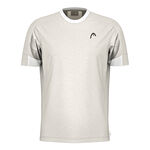HEAD Kleding HEAD Play Tech T-shirt Heren-Lichtgrijs