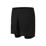 UYN Kleding UYN Exceleration OW Performance 2in1 Shorts Heren-Zwart,Blauw