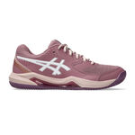 ASICS Padel schoenen ASICS Gel-Dedicate Padel Schoen Dames-Paars,Wit